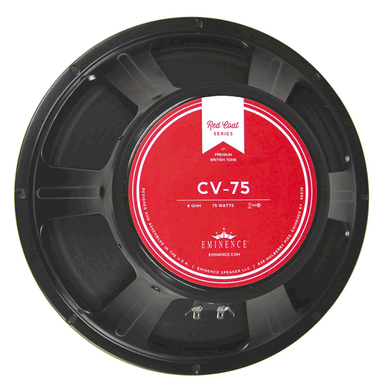 Eminence CV-75 B 12" Speaker 75 W 16 Ohms Guitar Speaker - Click Image to Close